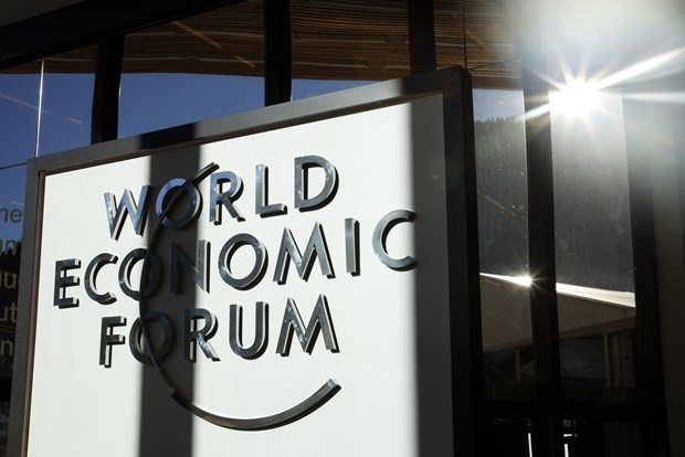 Weltwirtschaftsforum im schweizerischen Davos Anfang 2022