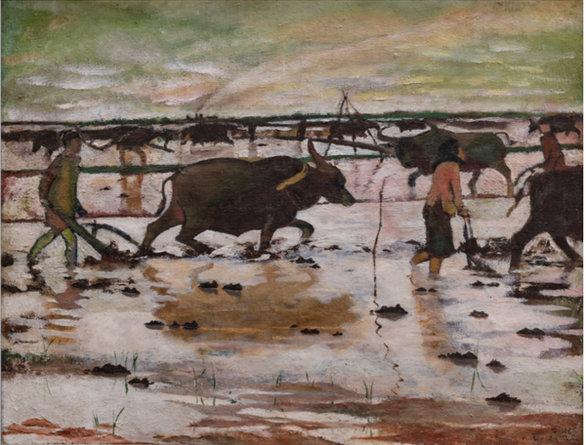 Landwirtschaft in den Gemälden der berühmten Maler