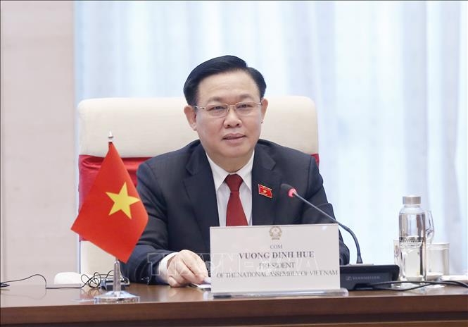 Parlamentspräsident Vuong Dinh Hue wird am 29. APPF- Onlinekonferenz teilnehmen
