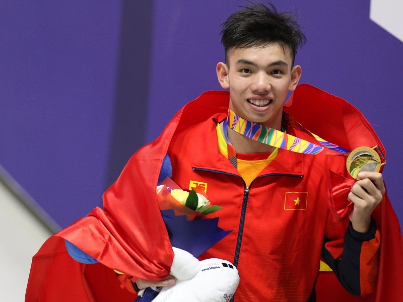 Schwimmer Nguyen Huy Hoang zum Sportler des Jahres 2021 gewählt