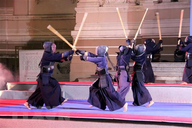 Erstes Kungfu-Festival in Ho-Chi-Minh-Stadt