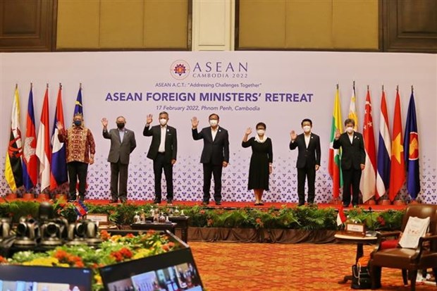 Eröffnung der Klausursitzung der ASEAN-Außenminister
