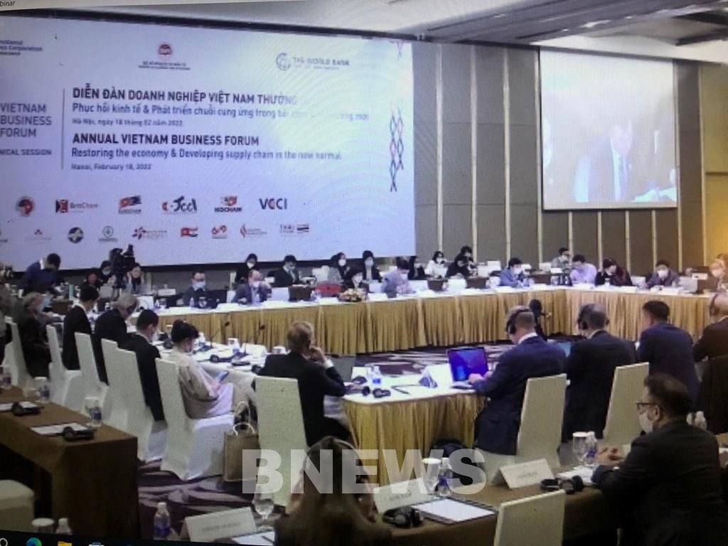 Vietnamesisches Unternehmensforum: Wiederherstellung und Entwicklung von künftigen Lieferketten