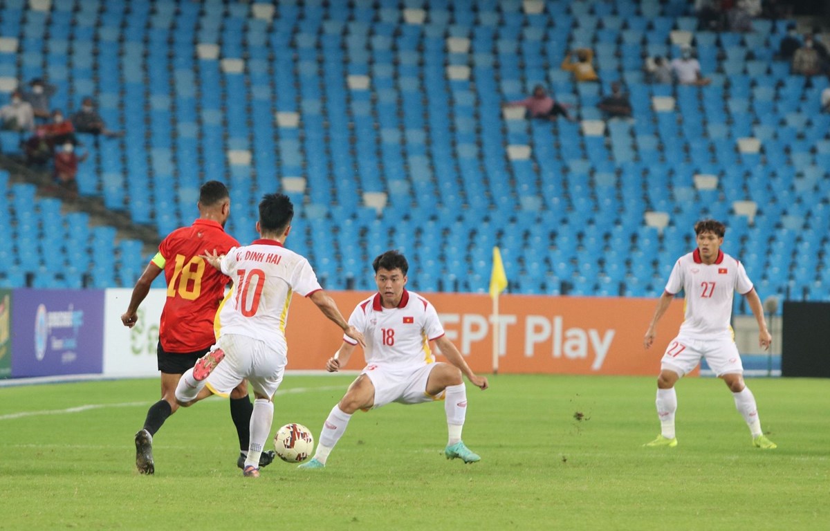 U23-Südostasienmeisterschaft 2022: Vietnam erreicht das Finalspiel durch den Sieg über Timor Leste
