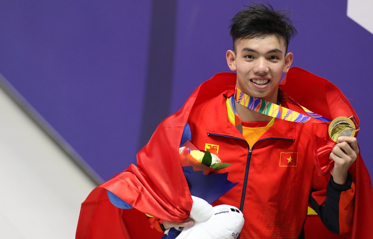 Die vietnamesische Sportdelegation will die Rangliste der 31. SEA Games anführen