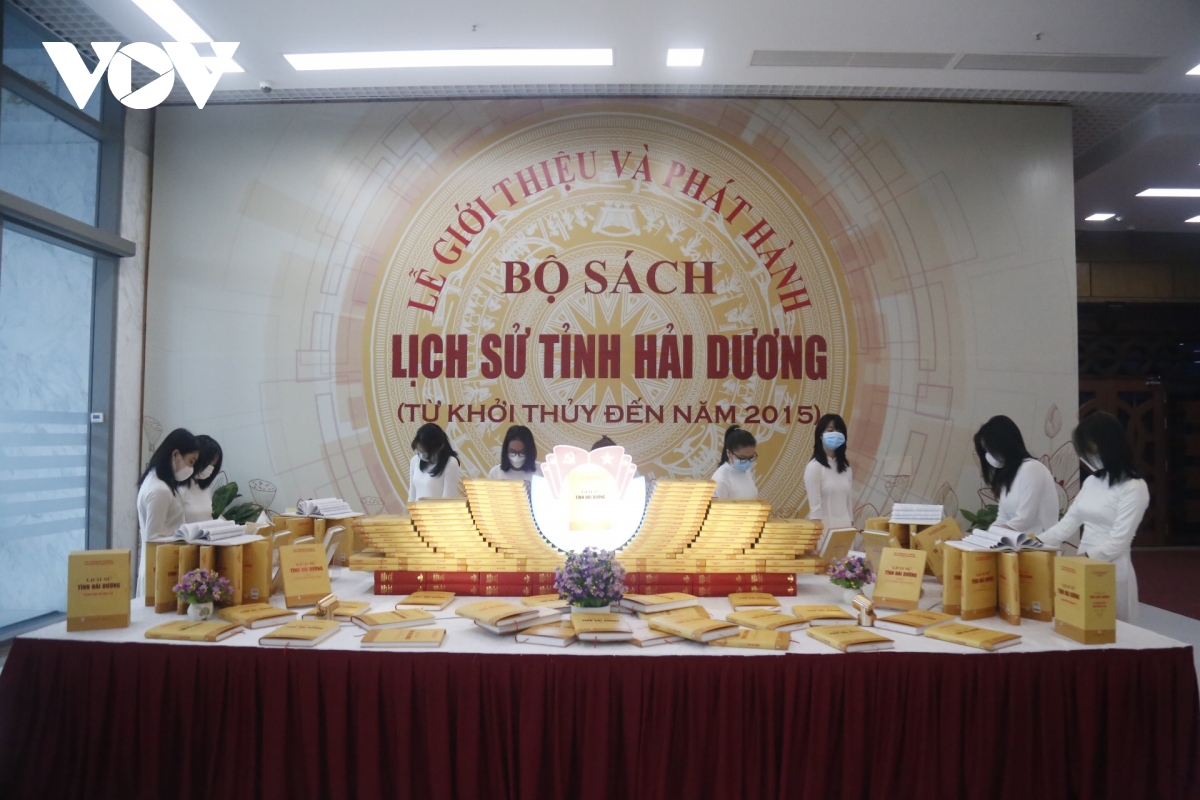 Veröffentlichung der Geschichtsbuchreihe der Provinz Hai Duong