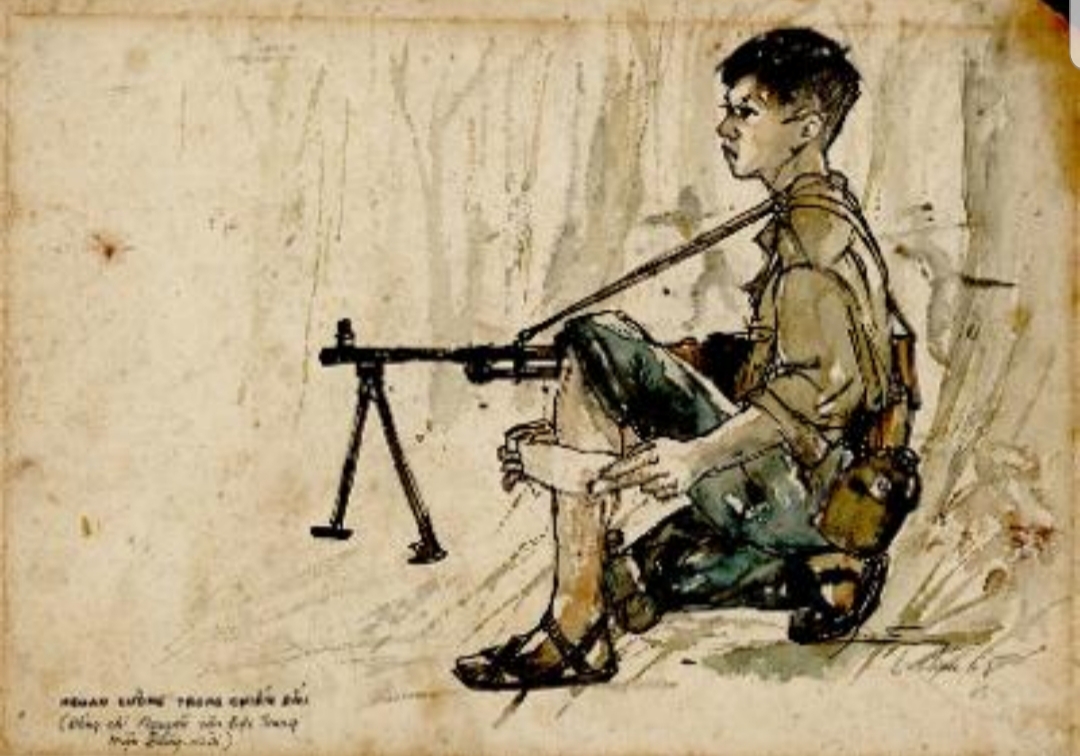 Thematische Ausstellung „Skizzen des Widerstands in Südvietnam“