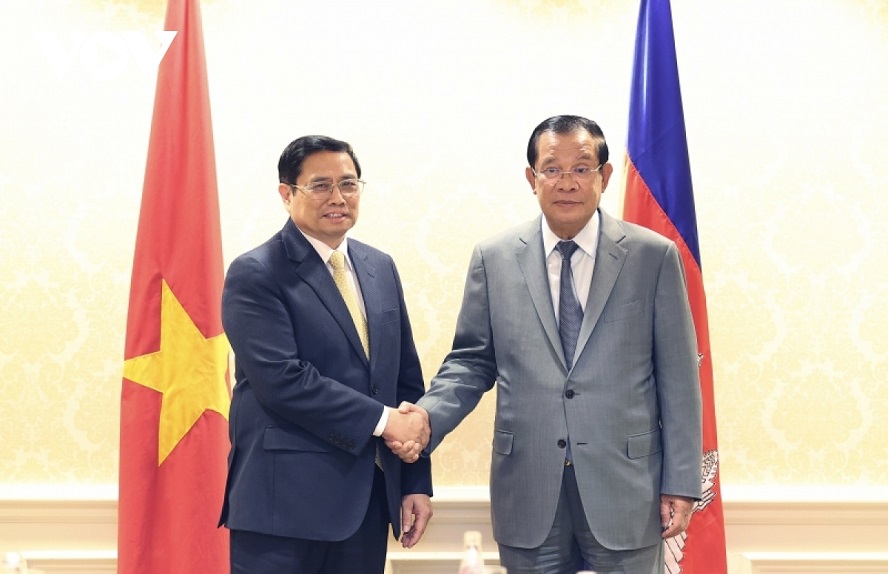 Vietnam und Kambodscha baut gute Nachbarschaft und umfassende Zusammenarbeit aus