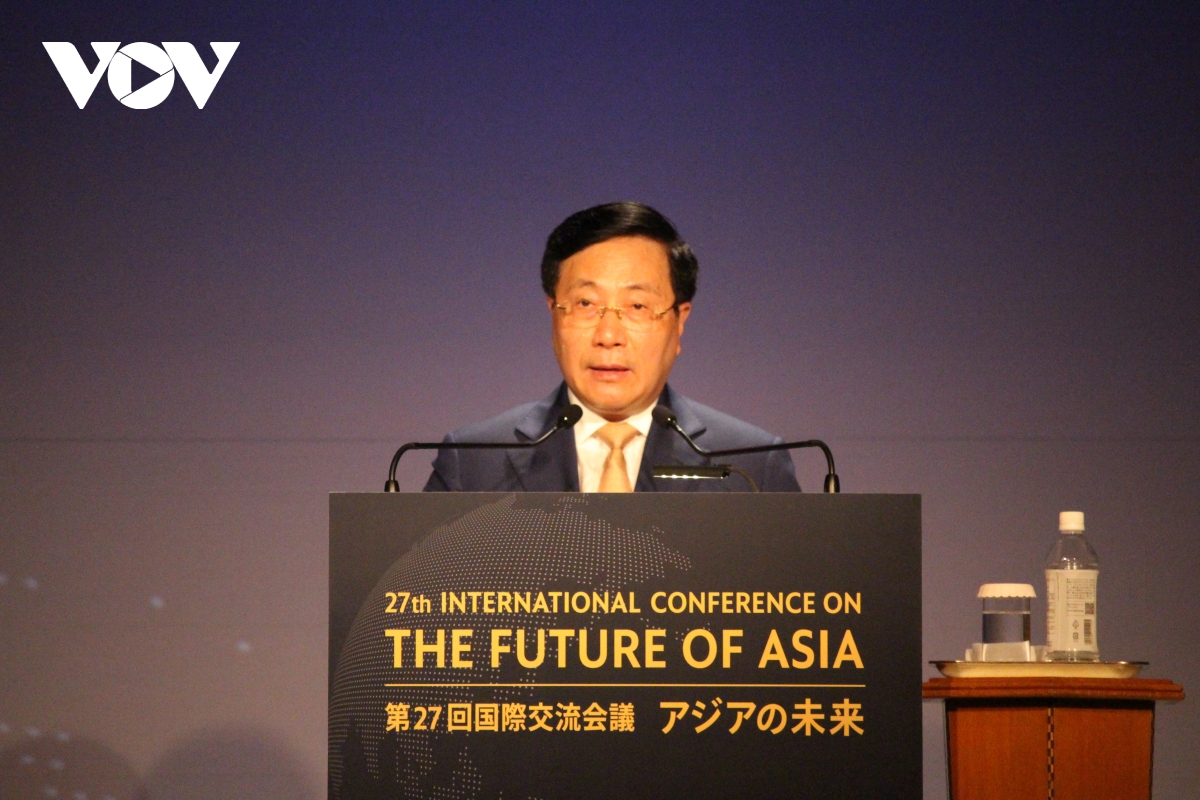Konferenz zur Zukunft Asiens: Vize-Premierminister Pham Binh Minh macht Vorschläge zur Stärkung der Zusammenarbeit in der Region