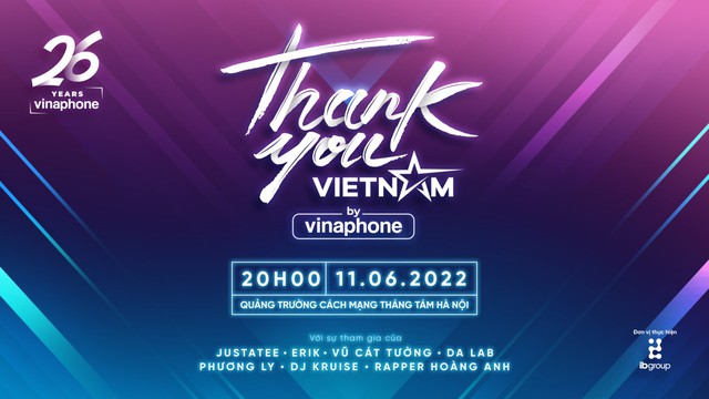 Das Musikfestival “Thank you, Vietnam” versammelt berühmte junge vietnamesische Künstler