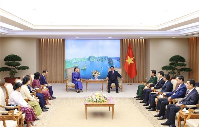 Verstärkung der umfassenden Zusammenarbeit zwischen Vietnam und Kambodscha