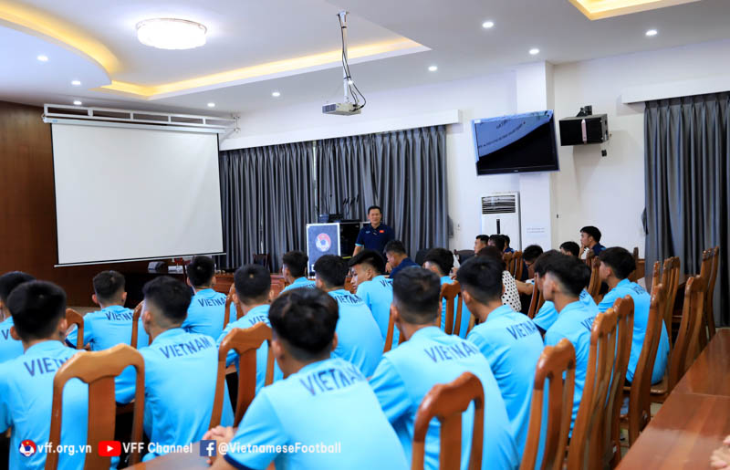 U16 Vietnam bereitet sich auf die Teilnahme an der U16-Südostasien-Meisterschaft 2022 vor