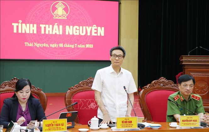 Vize-Premierminister Vu Duc Dam: Thai Nguyen soll seine Rolle als landesweiter Modellort in der digitalen Transformation