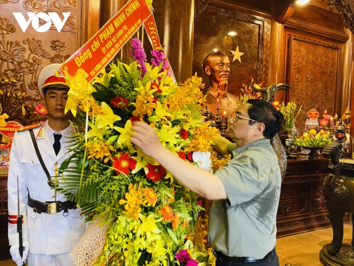 Premierminister Pham Minh Chinh besucht Provinz Nghe An