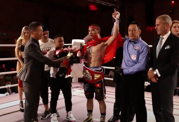 Boxer Dinh Hong Quan verteidigt erfolgreich den asiatischen IBF-Gürtel