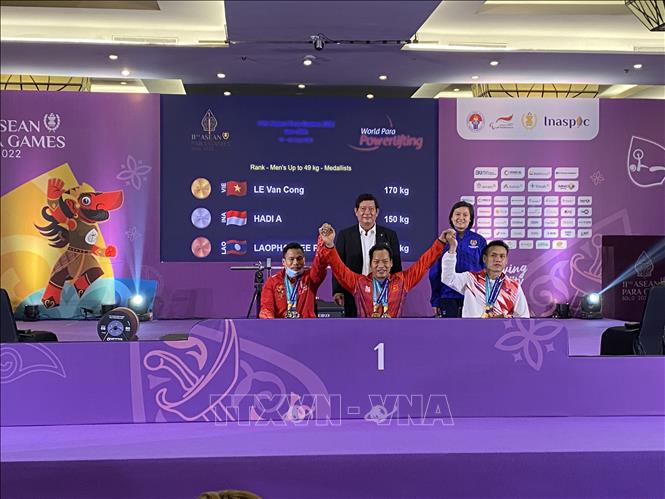 ASEAN Para Games 2022: Vietnam gewinnt 28 Goldmedaillen