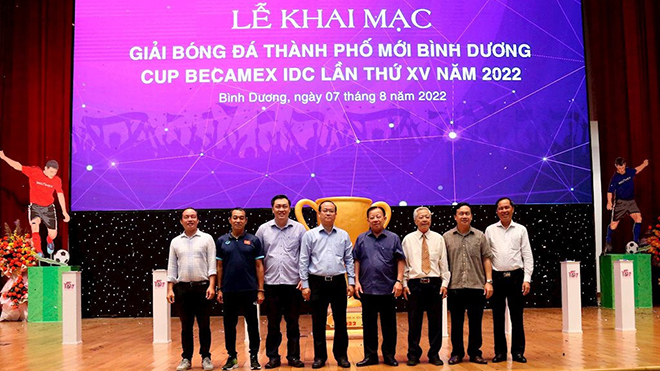 2500 Spieler nehmen am Fußballturnier der neuen Stadt Binh Duong 2022 teil