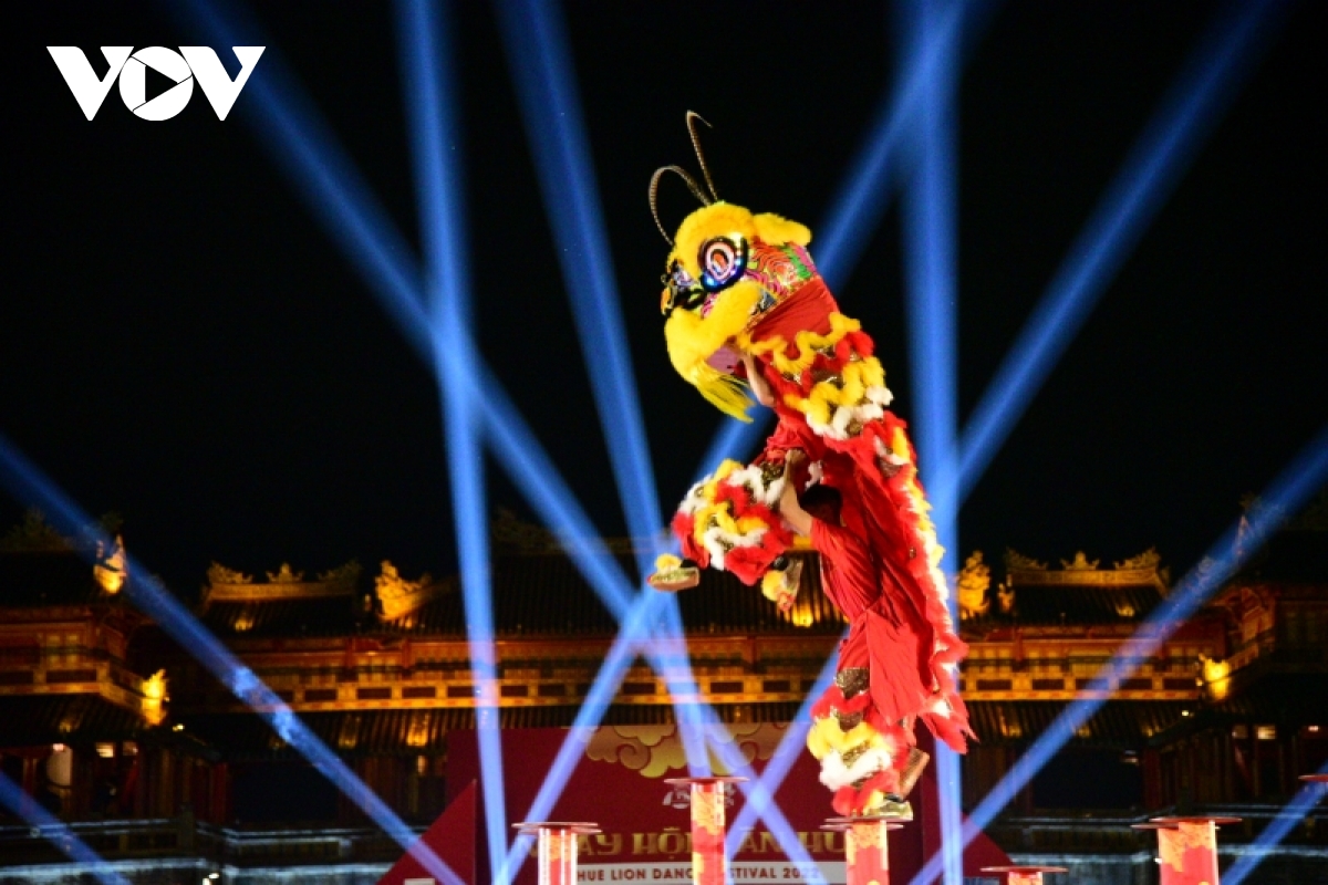 17 Löwentanz-Ensembles nehmen am Löwentanz-Festival Hue 2022 teil