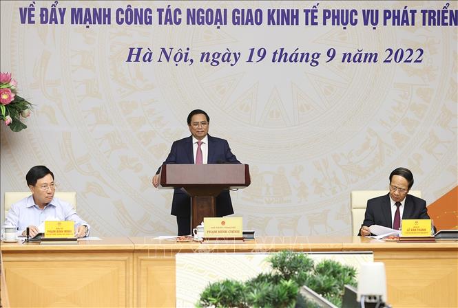 Premierminister Pham Minh Chinh: Die Wirtschaftsdiplomatie weiterhin ausbauen