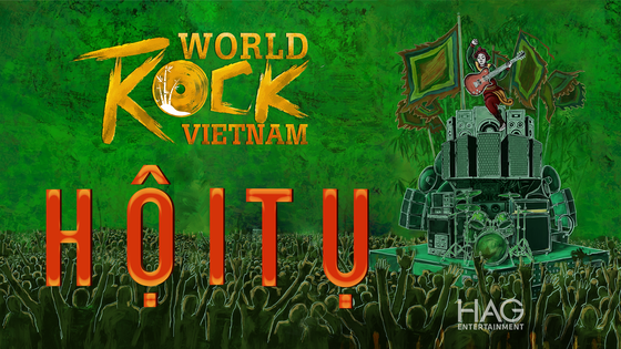 Internationales Rockfestival in Ho-Chi-Minh-Stadt