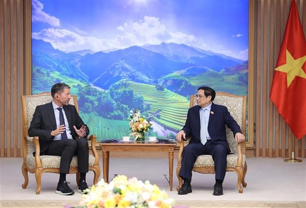 Premierminister Pham Minh Chinh: Adidas leistet einen bedeutenden Beitrag zur Entwicklung der vietnamesischen Wirtschaft