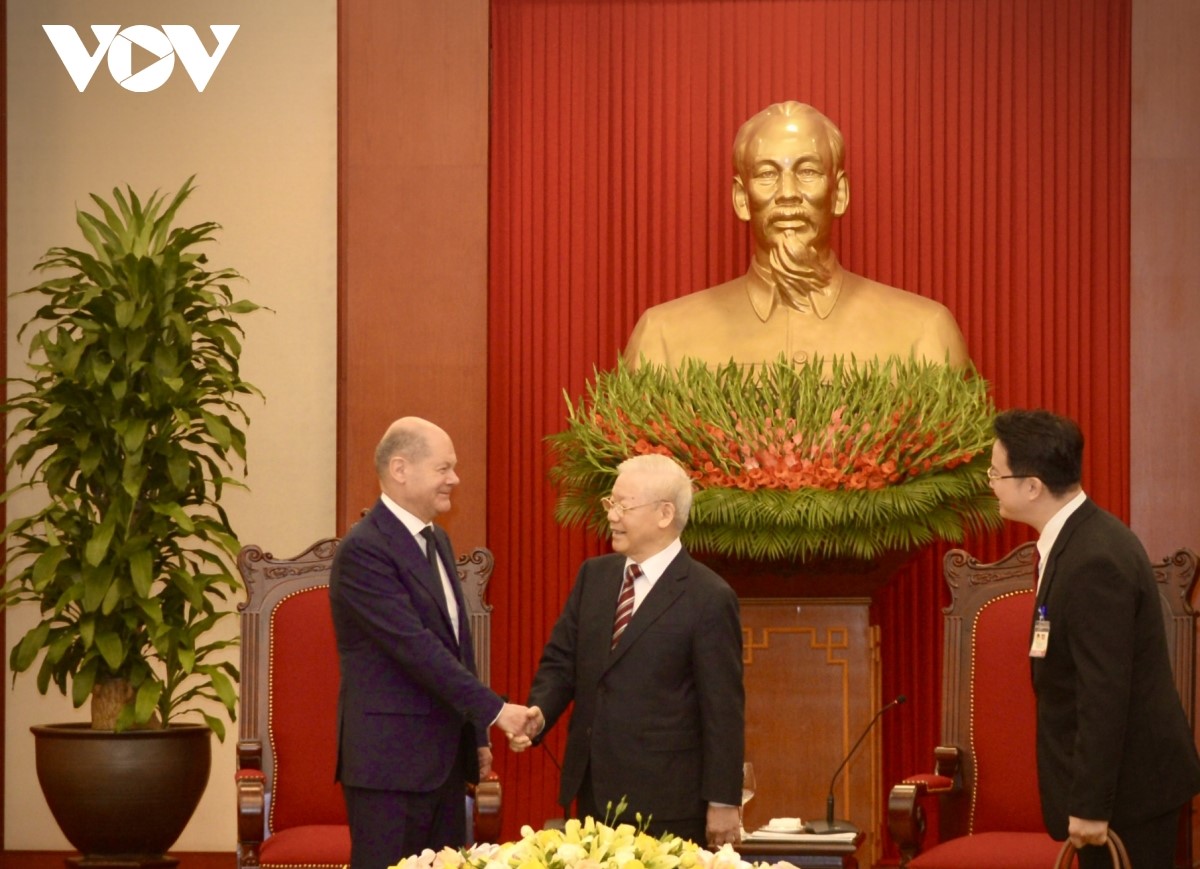 Bundeskanzler Olaf Scholz beendet seinen offiziellen Besuch in Vietnam