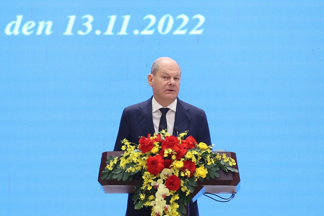 Bundeskanzler Olaf Scholz: Deutschland und Vietnam sind wichtige Partner voneinander