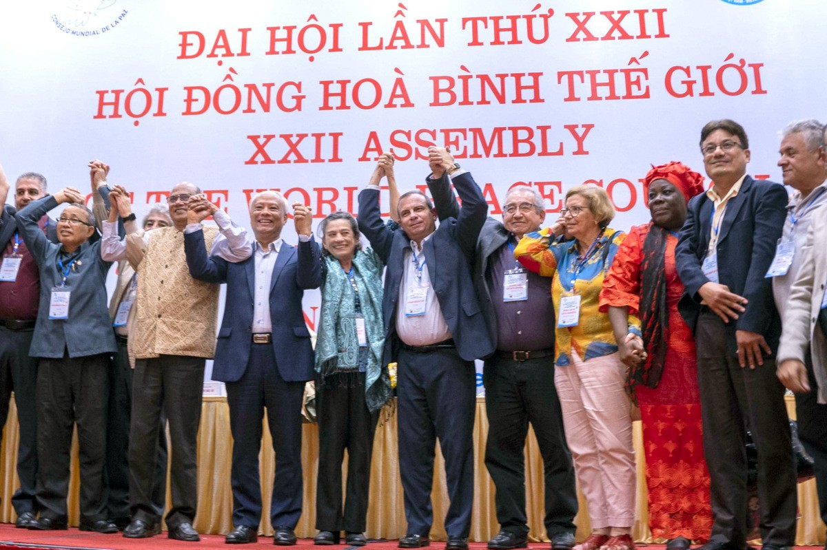 Das neue Exekutivkomitee des Weltfriedensrats veröffentlichen