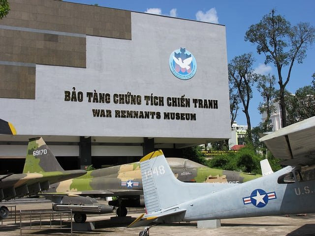 Kriegsreste-Museum in Ho-Chi-Minh-Stadt ist eines der attraktivsten Reiseziele der Welt