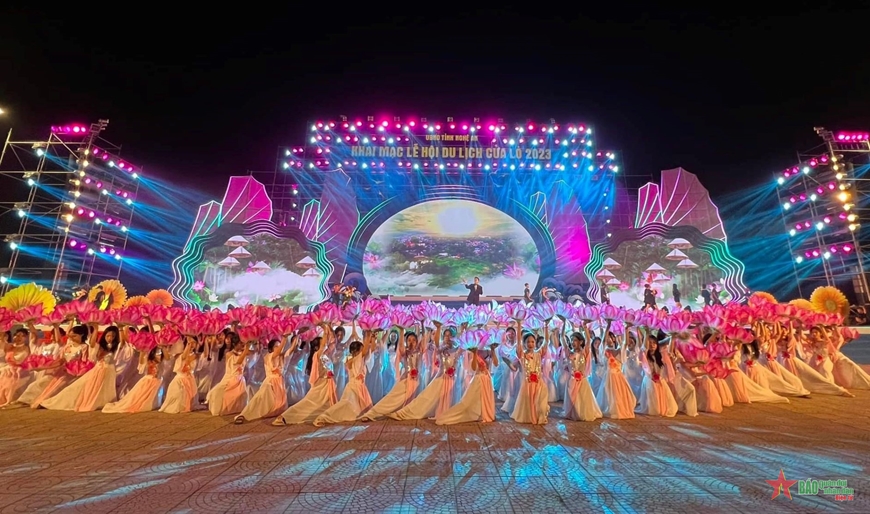 Eröffnung des Tourismusfestivals Cua Lo 2023