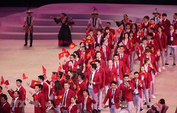 Die vietnamesische Sportdelegation bei den SEA Games 32 hat eine Rekordzahl von Mitgliedern