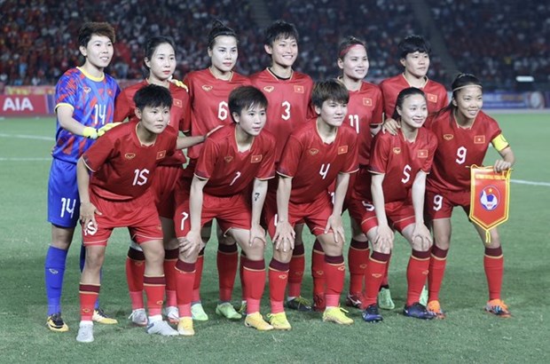 Vietnams Fußballteam der Frauen gehört der Gruppe C der 2. Qualifikationsrunde der Olympischen Spiele 2024