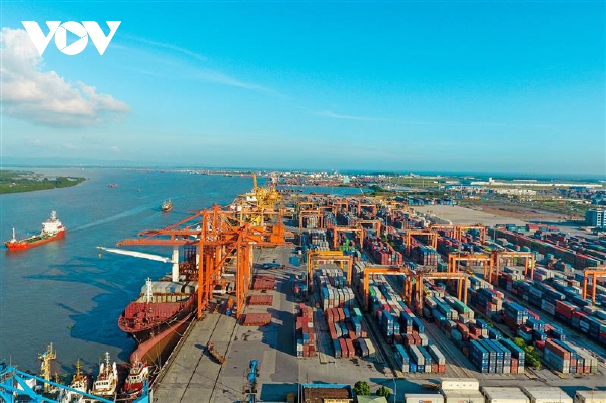 Der Containerumschlag vietnamesischer Seehäfen nach sieben Jahren verdoppelt