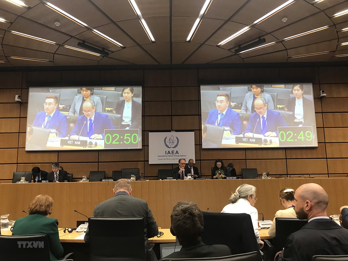 Vietnam nimmt an der Sitzung des Gouverneursrats der Internationalen Atomenergiebehörde teil