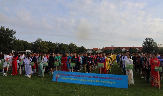 Fußballturnier der vietnamesischen Gemeinschaft in Deutschland