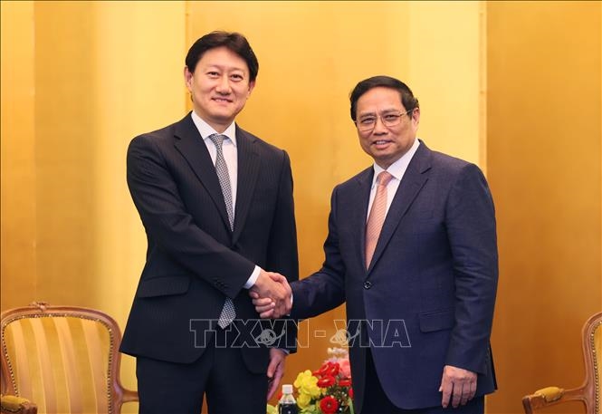 Premierminister Pham Minh Chinh empfängt Leiter der führenden japanischen Wirtschaftskonzerne