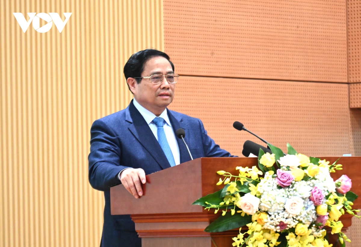 Premierminister Pham Minh Chinh: Der Bankensektor muss seine Rolle als Lebensnerv der Wirtschaft spielen