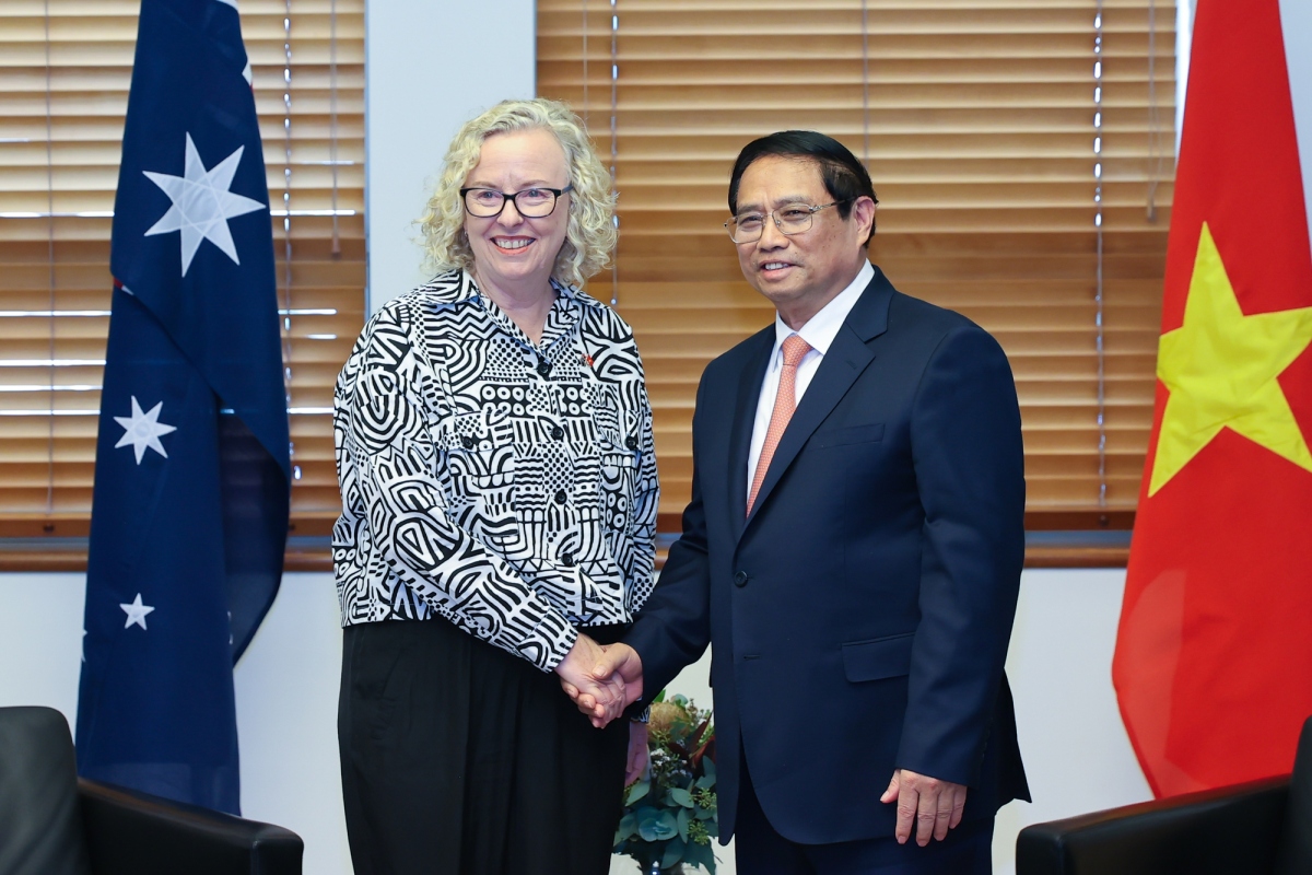 Premierminister Pham Minh Chinh trifft australische Spitzenpolitiker