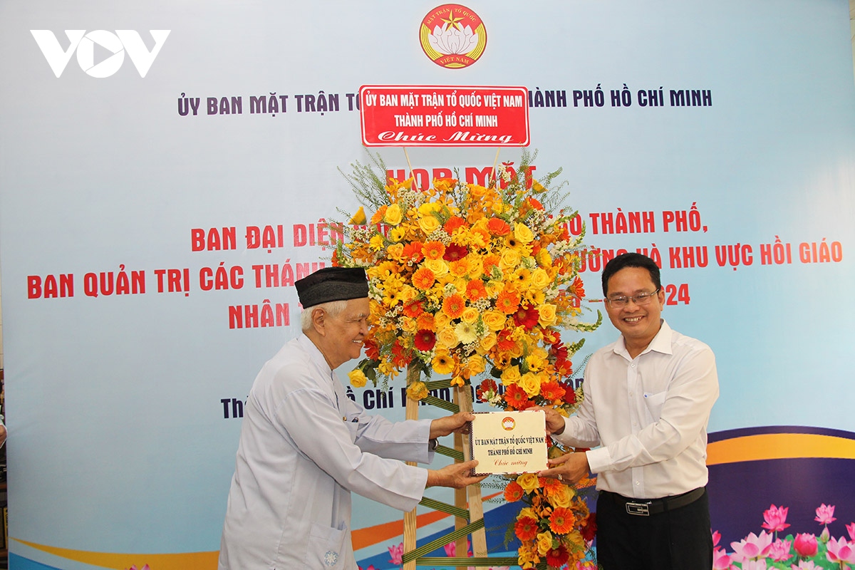 Treffen der muslimischen Gemeinschaft in Ho-Chi-Minh-Stadt anlässlich des Fastenmonats