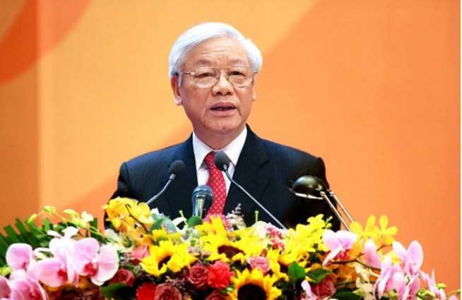 Veröffentlichung des Buches des KPV-Generalsekretärs Nguyen Phu Trong über den Aufbau eines starken Vietnam