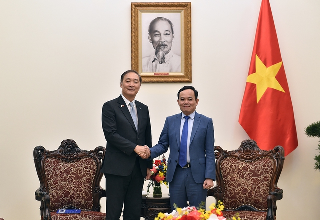 Vize-Premierminister Tran Luu Quang empfängt Leiter von KOICA und der japanischen Friedensstiftung