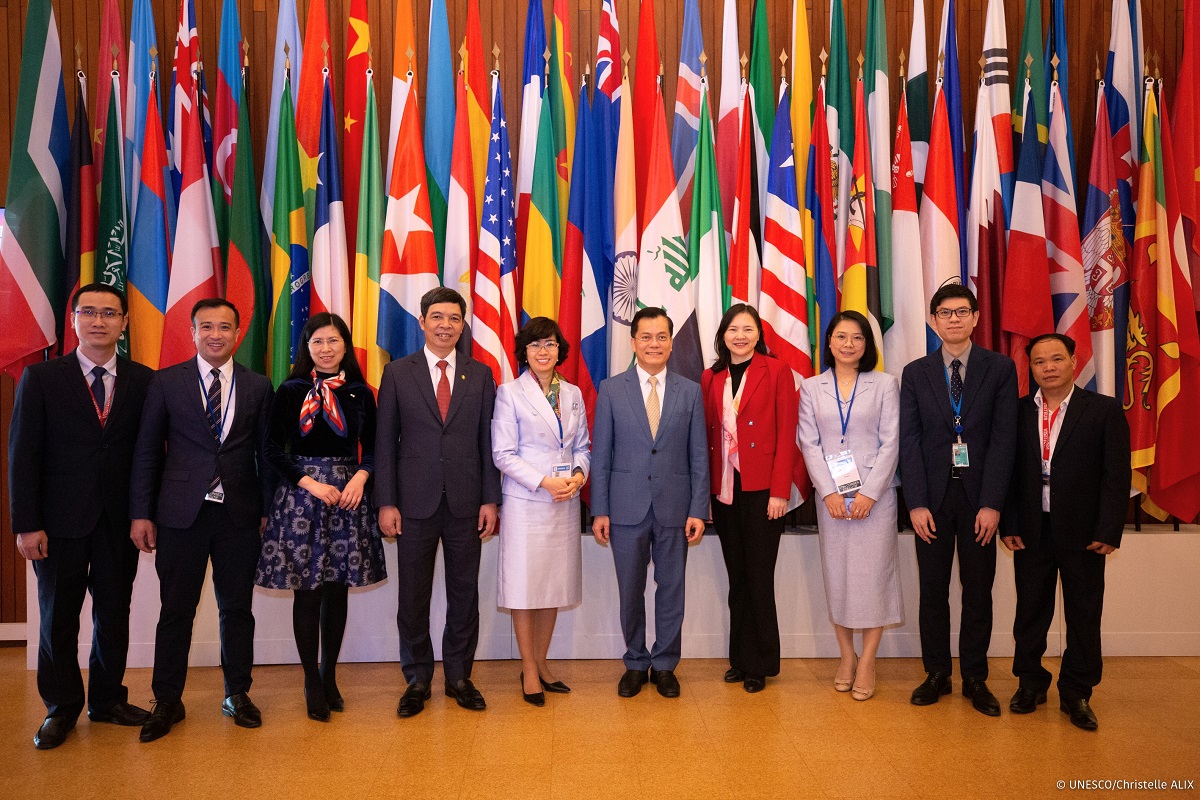 Vietnam entfaltet seine Rolle als aktives und verantwortungsvolles Mitglied der UNESCO