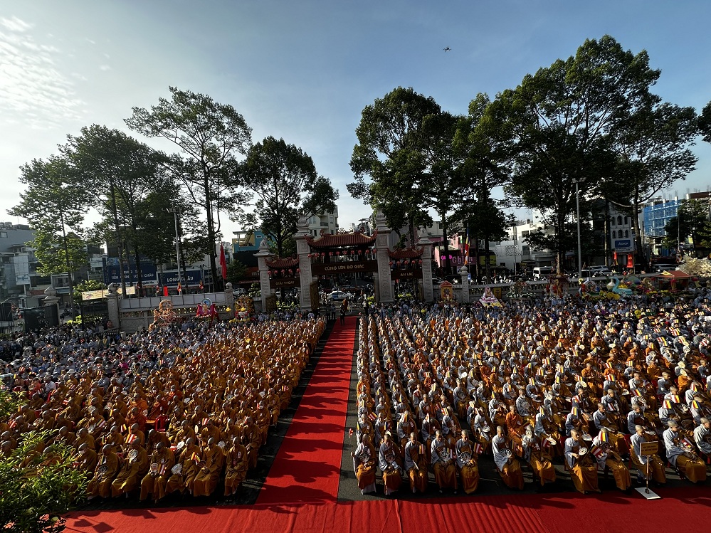 Vesakfest 2024 in Ho-Chi-Minh-Stadt und Can Tho