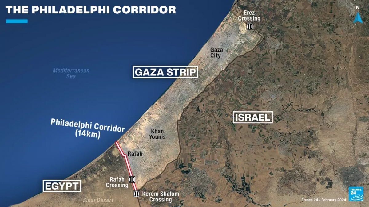 Israels Armee rückt tief nach Rafah vor und kontrolliert den größten Teil des Philadelphia-Korridors