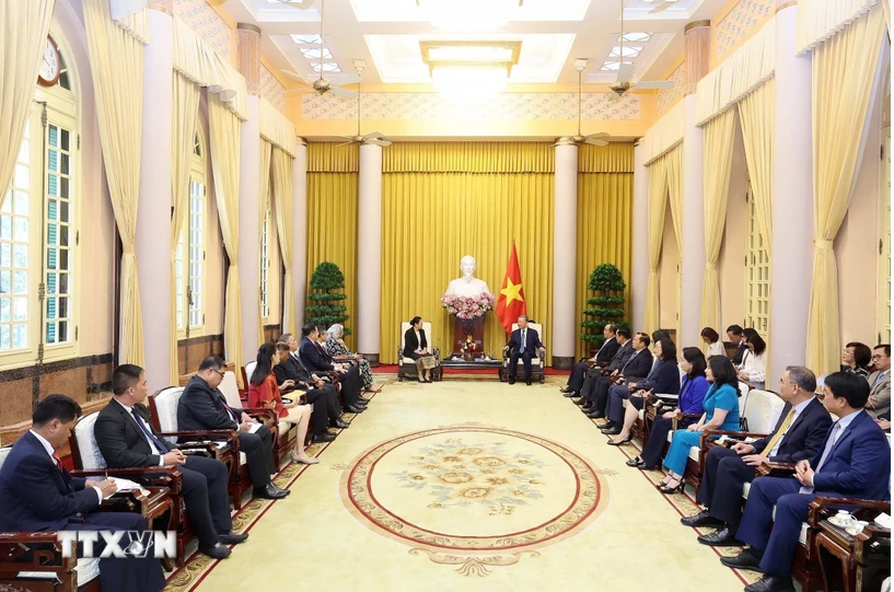 Staatspräsident To Lam empfängt Botschafter der ASEAN-Länder und von Timor-Leste