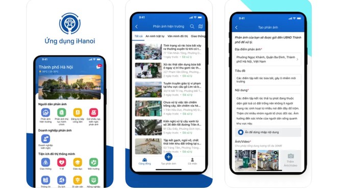 Hanoi bietet Anwendungen der digitalen Hauptstadtbürger