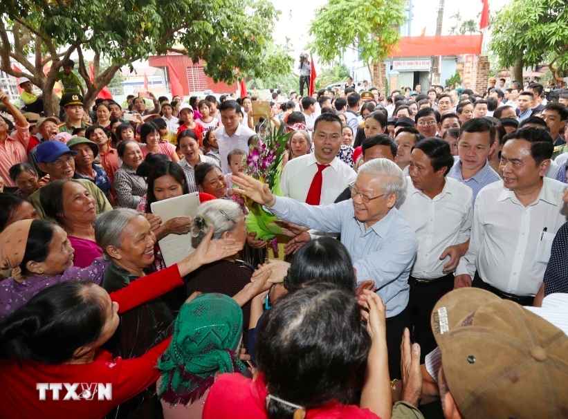 Vietnamesen und internationale Freunde zum Tode von  KPV-Generalsekretär Nguyen Phu Trong