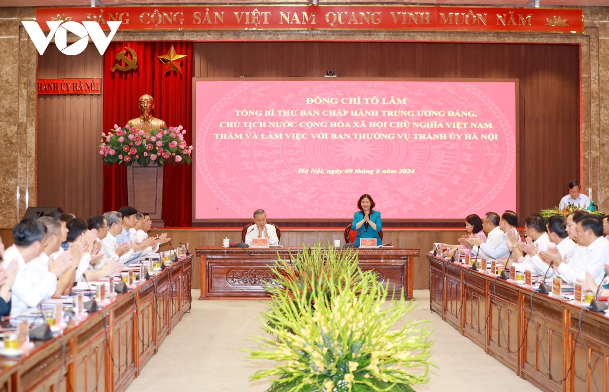 KPV-Generalsekretär und Staatspräsident To Lam: Hanoi soll eine global vernetzte Stadt werden
