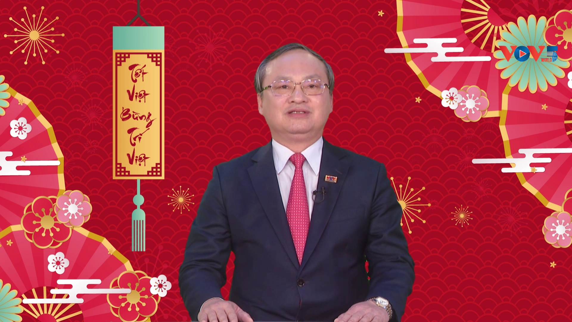 VOV 라디오방송국 총사장 도 띠엔 시 당중앙위원 2023 신년사
