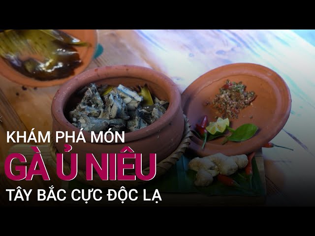 베트남 서북부 지역의 가 우 니에우(Gà ủ niêu) 음식